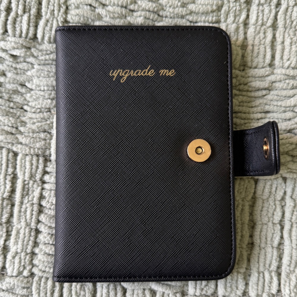 Black Passport Holder